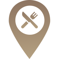 Cider bars pin icon